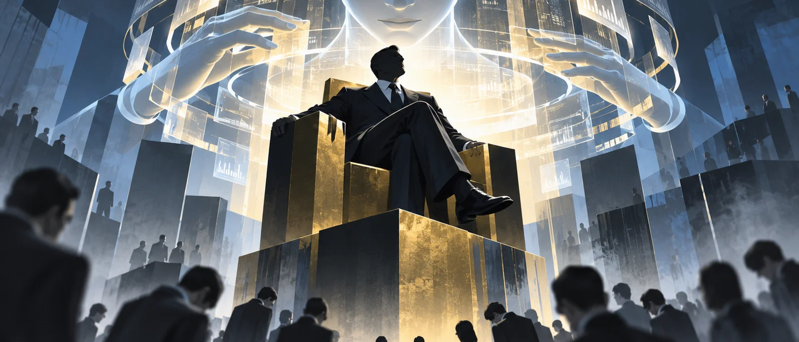 AI is making the CEO harder to challenge — cover illustration